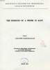 THE HORIZON OF A PRIORI IN KANT. THARAMANGALAM ALEXANDER