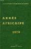 ANNEE AFRICAINE 1970. COLLECTIF