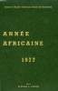 ANNEE AFRICAINE 1977. COLLECTIF