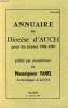 ANNUAIRE DU DIOCESE D'AUCH POUR LES ANNEES 1988-1989. COLLECTIF