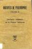 ARCHIVES DE PHILOSOPHIE, VOL IX, CAHIER 1, QUELQUES SOMMETS DE LA PENSEE INDIENNE. FOLLET R., S. J.