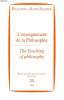 BULLETIN DE SAINT-SULPICE, N° 20, 1994, L'ENSEIGNEMENT DE LA PHILOSOPHIE. COLLECTIF