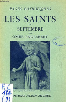 LES SAINTS DE SEPTEMBRE. ENGLEBERT OMER