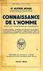 CONNAISSANCE DE L'HOMME, ETUDE DE CARACTEROLOGIE INDIVIDUELLE. ADLER Dr ALFRED