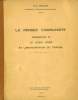 LA PENSEE COMMUNISTE, FASCICULE IV, LE JEUNE MARX ET L'EMANCIPATION DU TRAVAIL. GREGOIRE FRANZ