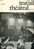 TRAVAIL THEATRAL, N° 8, JUILLET-SEPT 1972. COLLECTIF
