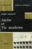 ASCESE ET VIE MODERNE. TERMOTE HENRI