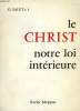 LE CHRIST, NOTRE LOI INTERIEURE. SALET G., s.j.