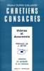 CHRETIENS CONSACRES, THEMES ET DOCUMENTS. OLPHE-GALLIARD M., S. J.
