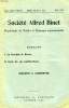 SOCIETE ALFRED BINET (PSYCHOLOGIE DE L'ENFANT ET PEDAGOGIE EXPERIMENTALE), N° 412, VII-X 1953. COLLECTIF