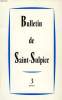 BULLETIN DE SAINT-SULPICE, N° 3, 1977. COLLECTIF