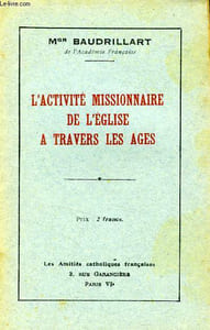 L'ACTIVITE MISSIONNAIRE DE L'EGLISE A TRAVERS LES AGES