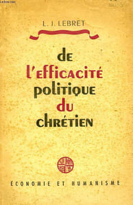 DE L'EFFICACITE POLITIQUE DU CHRETIEN
