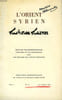 L'ORIENT SYRIEN, VOL. I, N&deg; 4, 4e TRIM. 1956. COLLECTIF