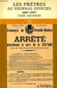 LES PRETRES AU JOURNAL OFFICIEL, 1887-1907, 2. SITUATION, FINANCES, POLITIQUE. COLLECTIF