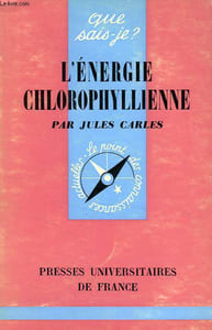 L'ENERGIE CHLOROPHYLLIENNE