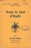 SOUS LE CIEL D'HAITI. COLLECTIF
