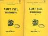 SAINT PAUL MISSIONNAIRE, 2 TOMES. CLAUDE ROBERT, S.J.