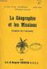 LA GEOGRAPHIE ET LES MISSIONS. THORNTON R. M. MARGARET