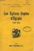 LES EGLISES COPTES D'EGYPTE (1880-1935). PELISSIER HENRI, S. J.