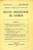 REVUE DIOCESAINE DE NAMUR, THEOLOGIE ET PASTORALE, 32 TOMES & 1 VOLUME RELIE, 1950-1961 (INCOMPLET). COLLECTIF
