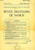 REVUE DIOCESAINE DE NAMUR, T. VI, N° 1-2, JAN.-MARS 1951. COLLECTIF