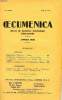 OECUMENICA, 4e ANNEE, N° 4, JAN. 1938, REVUE DE SYNTHESE THEOLOGIQUE TRIMESTRIELLE. COLLECTIF