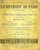 L'UNIVERSITE DE PARIS, 4e ANNEE, N° 20, 1er DEC. 1888. COLLECTIF