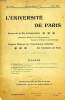 L'UNIVERSITE DE PARIS, 19e ANNEE, N° 123, MARS 1904. COLLECTIF