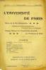 L'UNIVERSITE DE PARIS, 20e ANNEE, N° 133, FEV. 1905. COLLECTIF