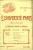L'UNIVERSITE DE PARIS, 21e ANNEE, N° 12 (NOUVELLE SERIE), FEV. 1906. COLLECTIF