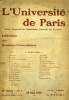 L'UNIVERSITE DE PARIS, 28e ANNEE, N&deg; 4, MAI 1912. COLLECTIF