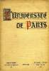 L'UNIVERSITE DE PARIS, 31e ANNEE, N&deg; 222, AVRIL 1920. COLLECTIF