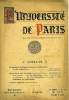 L'UNIVERSITE DE PARIS, 32e ANNEE, N&deg; 231, JUIN 1921. COLLECTIF