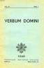 VERBUM DOMINI, VOL. 27, FASC. 1, 1949. COLLECTIF