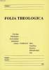 FOLIA THEOLOGICA, VOL. 4, 1993. COLLECTIF