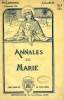 ANNALES DE MARIE, T. II, N° 24, NOV. 1925. COLLECTIF