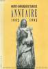 INSTITUT CATHOLIQUE DE TOULOUSE, ANNUAIRE 1992-1993. COLLECTIF