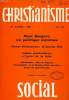 CHRISTIANISME SOCIAL, 79e ANNEE, 1971, N° 1-2. COLLECTIF
