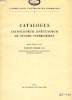 CATALOGUS CATHOLICORUM INSTITUTORUM DE STUDIIS SUPERIORIBUS. DEZZA PAULUS, S. I.
