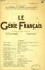 LE GENIE FRANCAIS, 6e ANNEE, N° 69, NOV. 1935. COLLECTIF