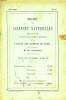 BULLETIN DES SCIENCES NATURELLES DE LA FACULTE DES SCIENCES DE PARIS, N° 10, AOUT 1896. COLLECTIF