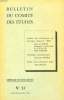 BULLETIN DU COMITE DES ETUDES, N° 32, JAN.-MARS 1961. COLLECTIF