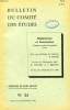 BULLETIN DU COMITE DES ETUDES, N° 34, JUILLET-SEPT. 1961. COLLECTIF
