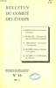 BULLETIN DU COMITE DES ETUDES, N° 45, 1964. COLLECTIF