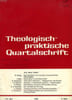 THEOLOGISCH-PRAKTISCHE QUARTALSCHRIFT, 113. JAHR, 1965, 2. HEFT. COLLECTIF