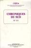 CHRONIQUES DU SUD, N° 1-2, SEPT. 1989 - JAN. 1990. COLLECTIF