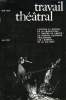 TRAVAIL THEATRAL, XX, ETE 1975. COLLECTIF