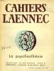 CAHIERS LAENNEC, 10e ANNEE, N° 2, JUIN 1950, LA PSYCHASTHENIE. COLLECTIF