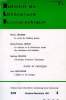 BULLETIN DE LITTERATURE ECCLESIASTIQUE, XCII, N° 4, OCT.-DEC. 1991. COLLECTIF